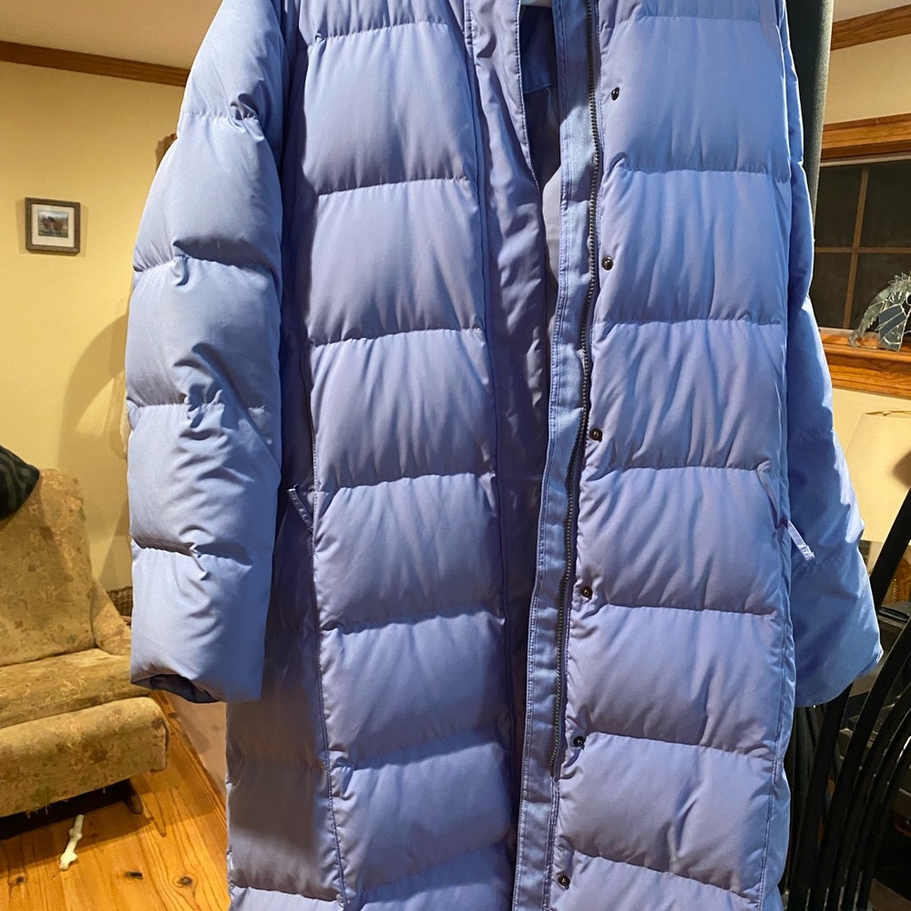 LL Bean long down women’s coat xl